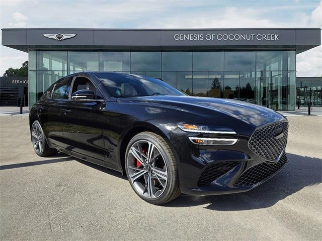 used 2024 Genesis G70 car, priced at $37,450