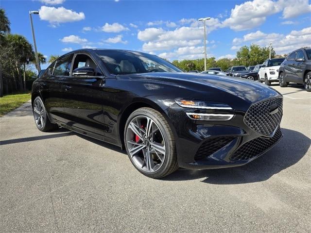 used 2024 Genesis G70 car, priced at $39,450