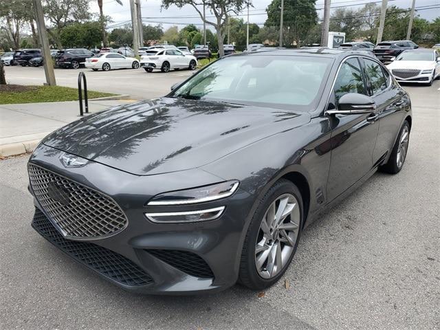 used 2022 Genesis G70 car, priced at $26,387