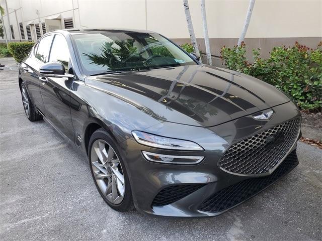 used 2022 Genesis G70 car, priced at $27,589