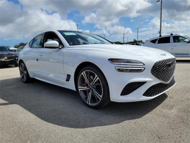 used 2024 Genesis G70 car, priced at $50,575