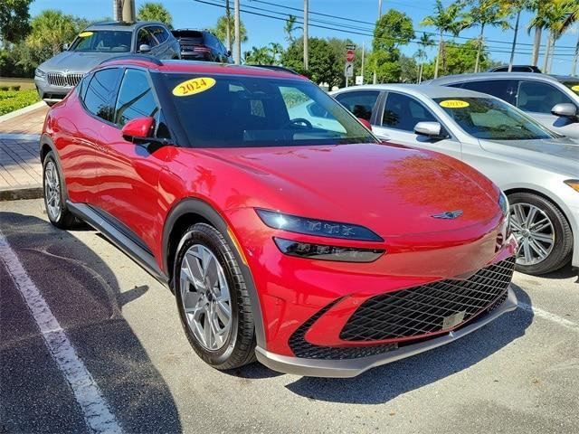 used 2024 Genesis GV60 car, priced at $34,199