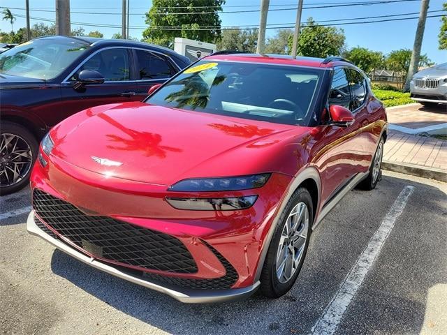 used 2024 Genesis GV60 car, priced at $34,199