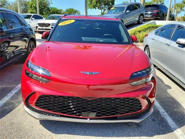 used 2024 Genesis GV60 car, priced at $34,199