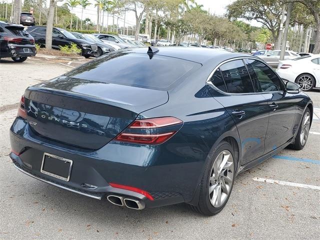 used 2022 Genesis G70 car, priced at $28,973