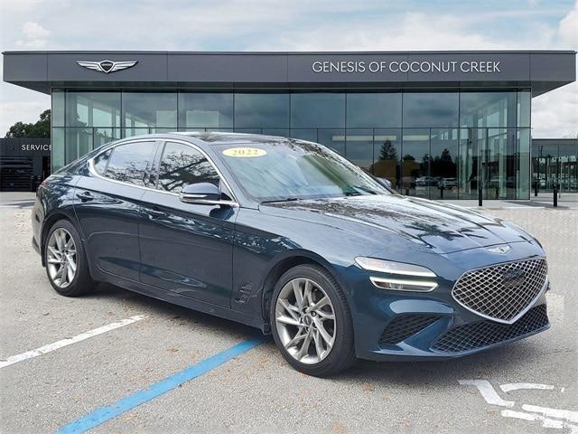 used 2022 Genesis G70 car, priced at $28,973