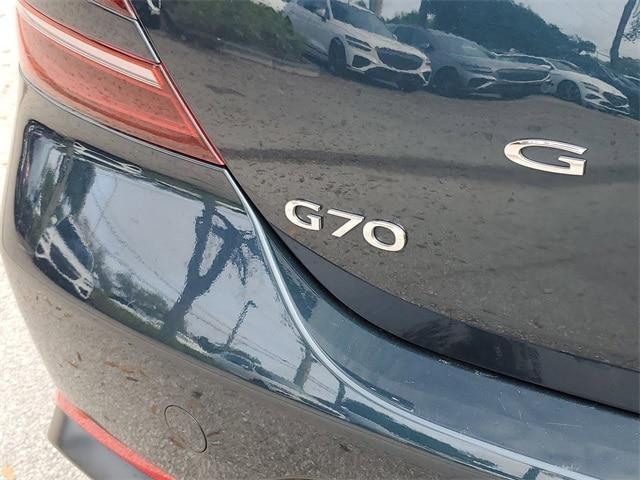 used 2022 Genesis G70 car, priced at $28,973