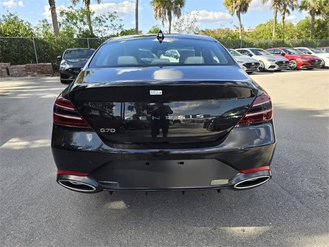 used 2024 Genesis G70 car, priced at $47,150