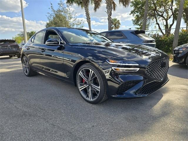 used 2024 Genesis G70 car, priced at $47,150