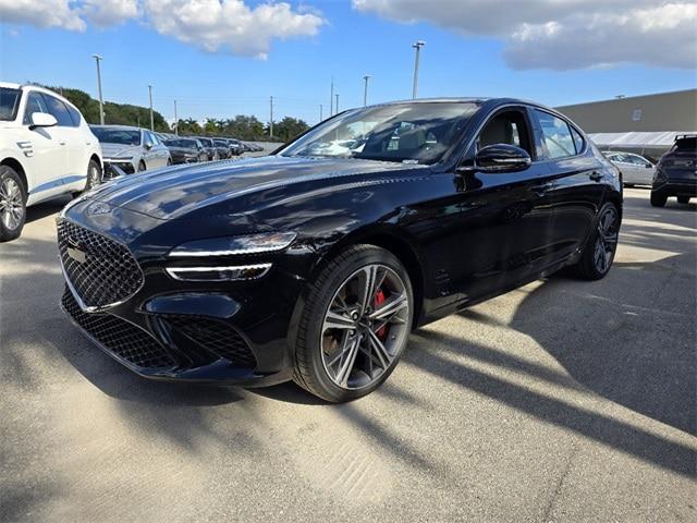 used 2024 Genesis G70 car, priced at $47,150