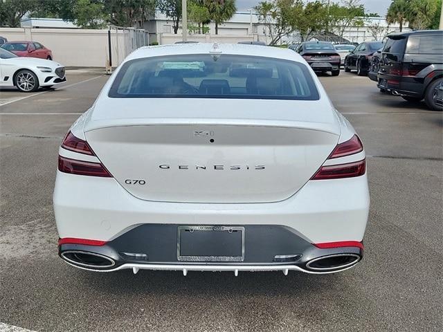 used 2025 Genesis G70 car, priced at $44,295