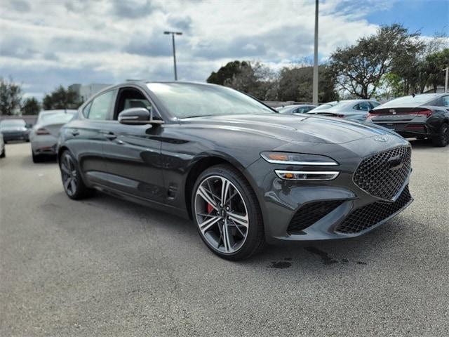 used 2024 Genesis G70 car, priced at $45,742