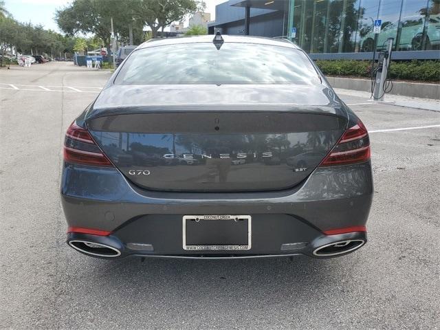 used 2023 Genesis G70 car, priced at $43,950