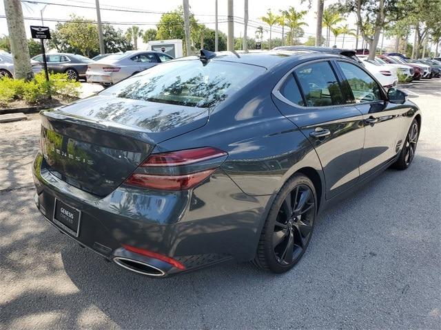 used 2023 Genesis G70 car, priced at $45,950