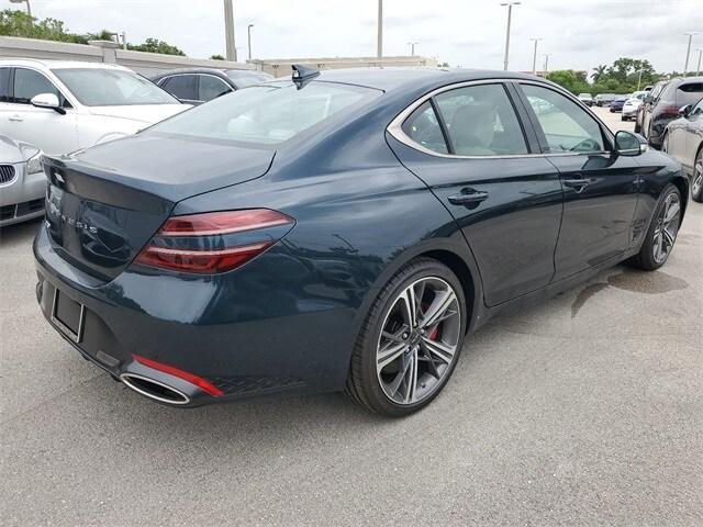 used 2025 Genesis G70 car, priced at $48,610