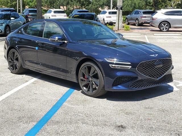 used 2023 Genesis G70 car, priced at $45,595