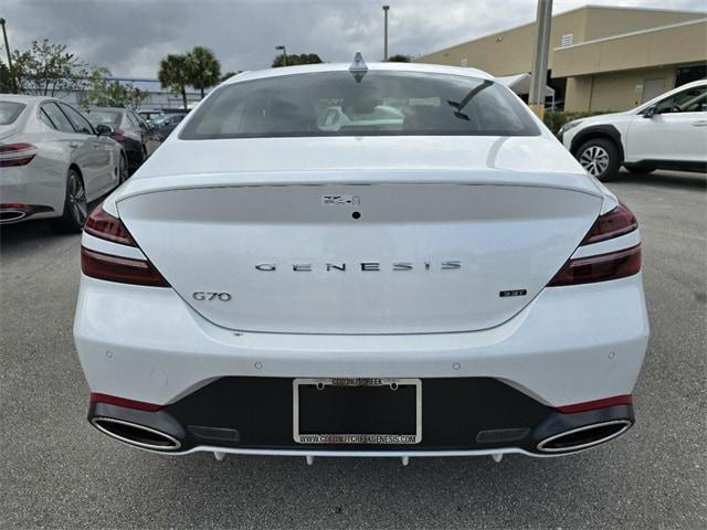 used 2024 Genesis G70 car, priced at $49,683