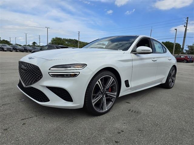 used 2024 Genesis G70 car, priced at $49,683