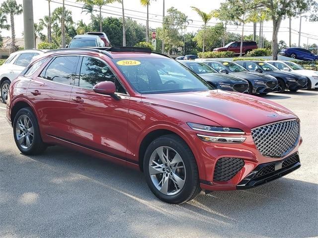 used 2024 Genesis GV70 car, priced at $57,950