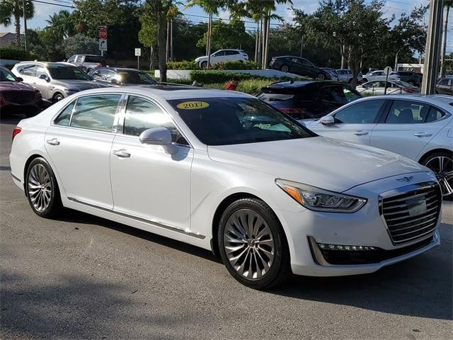 used 2017 Genesis G90 car, priced at $28,000