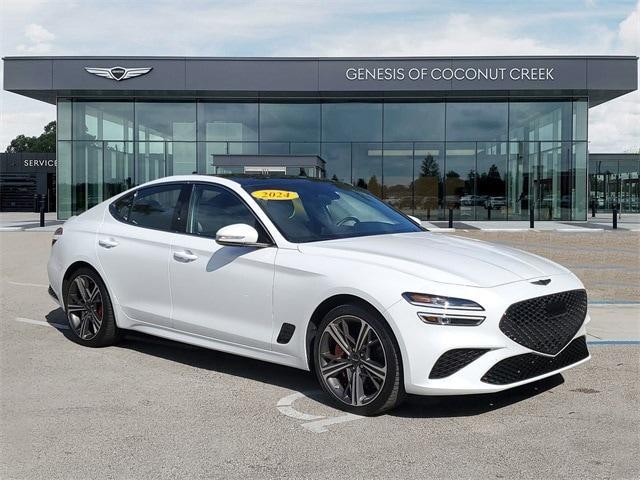 used 2024 Genesis G70 car, priced at $41,995