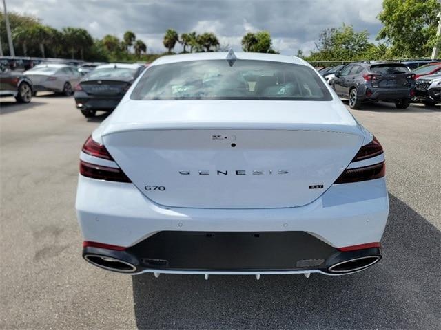 used 2024 Genesis G70 car, priced at $49,202