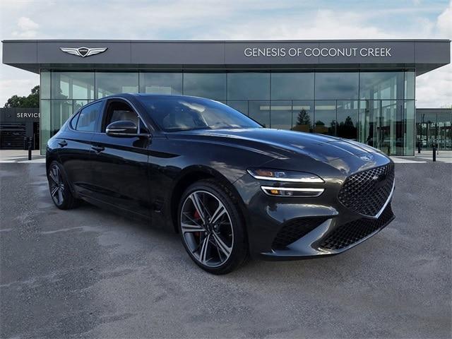 used 2024 Genesis G70 car, priced at $37,650