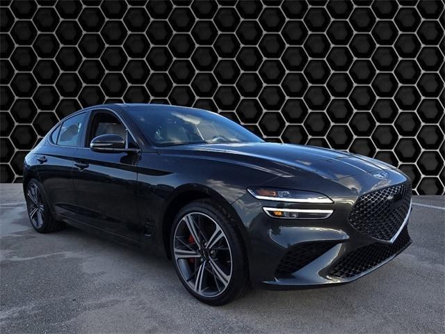 used 2024 Genesis G70 car, priced at $39,650