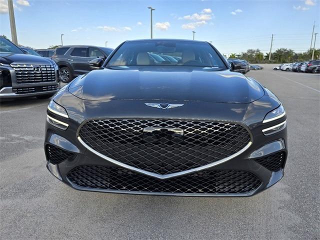 used 2024 Genesis G70 car, priced at $39,650