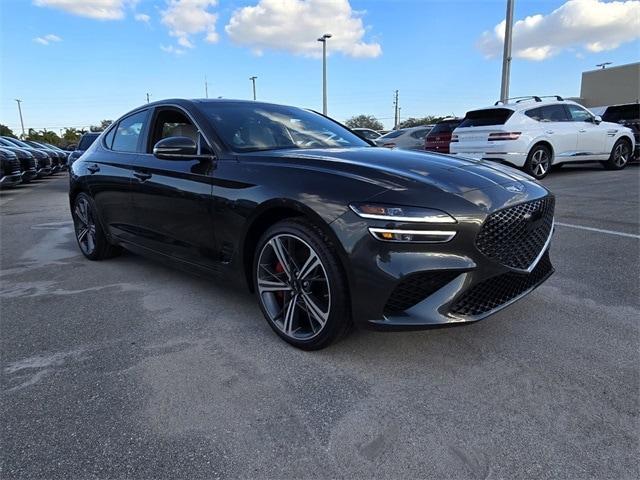 used 2024 Genesis G70 car, priced at $39,650