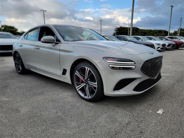 used 2024 Genesis G70 car, priced at $45,950