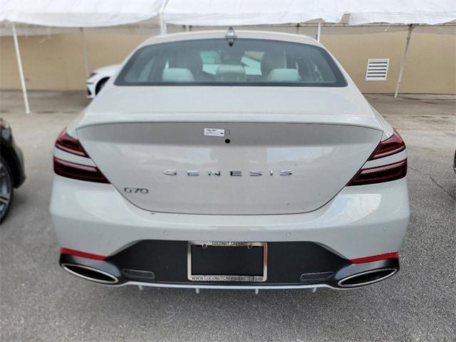 used 2024 Genesis G70 car, priced at $45,950