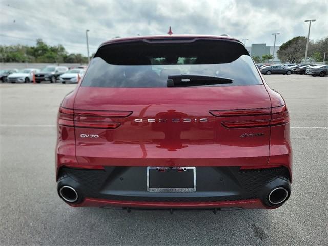 used 2024 Genesis GV70 car, priced at $58,950