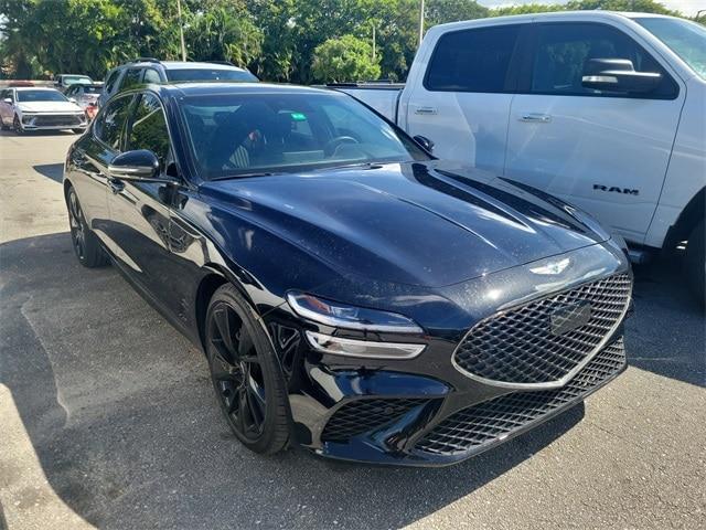 used 2023 Genesis G70 car, priced at $28,934
