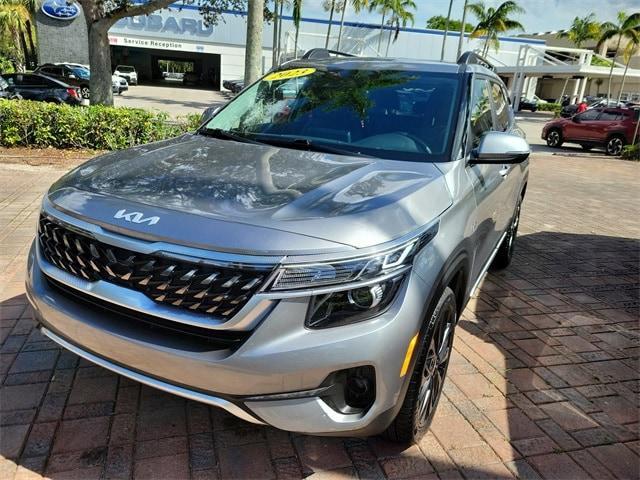 used 2023 Kia Seltos car, priced at $23,854