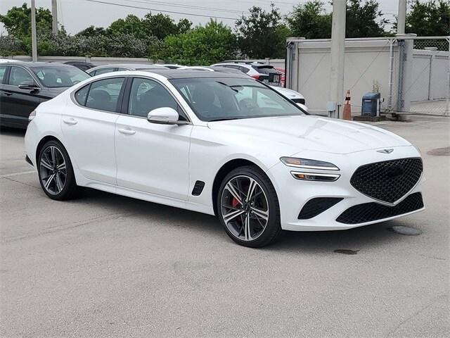 used 2025 Genesis G70 car, priced at $48,626