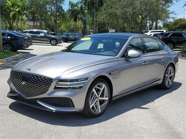 used 2023 Genesis G80 car, priced at $49,794