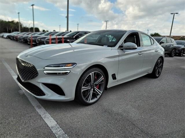 used 2024 Genesis G70 car, priced at $49,211