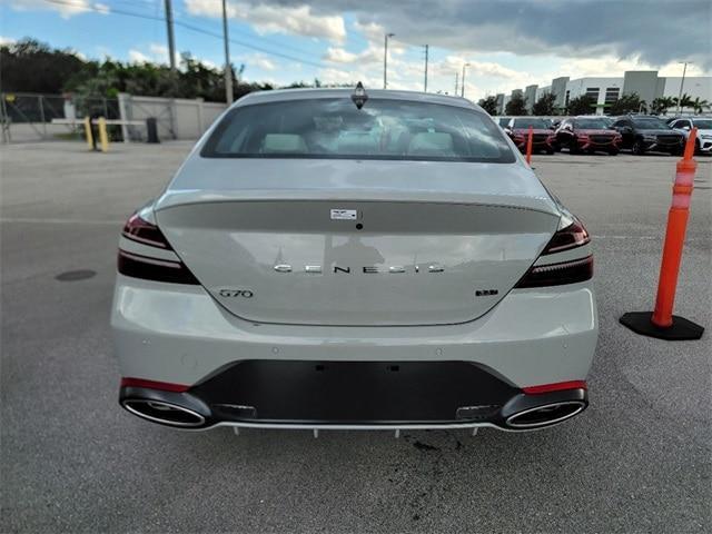 used 2024 Genesis G70 car, priced at $49,211