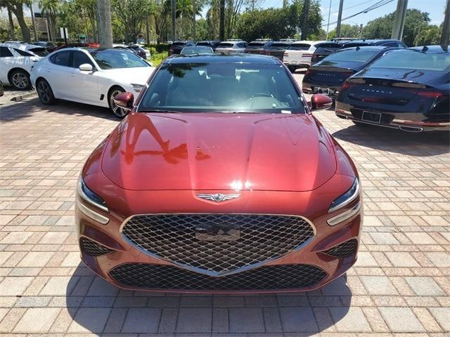 used 2024 Genesis G70 car, priced at $46,665