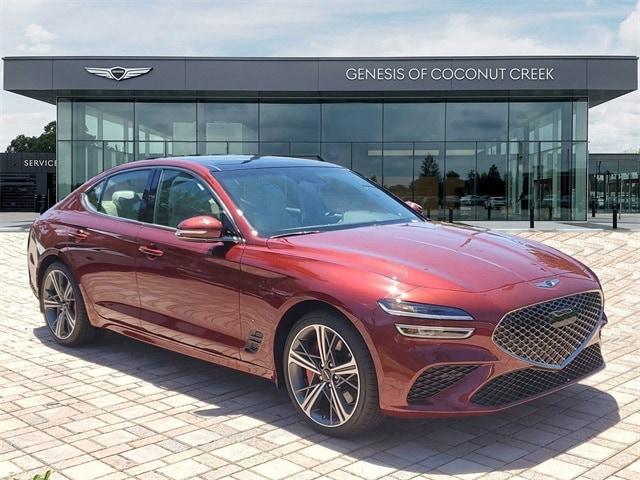 used 2024 Genesis G70 car, priced at $37,154