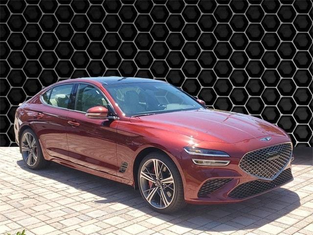 used 2024 Genesis G70 car, priced at $46,665