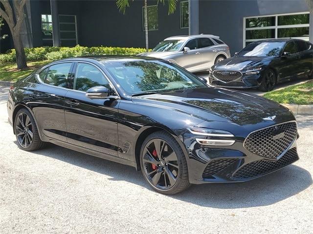 used 2023 Genesis G70 car, priced at $43,127