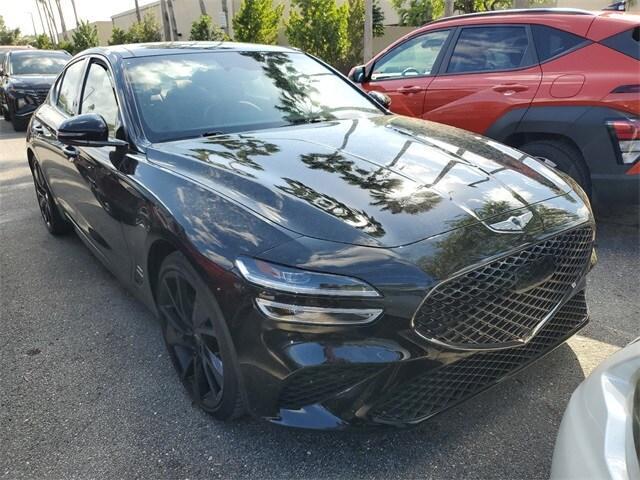 used 2023 Genesis G70 car, priced at $31,757