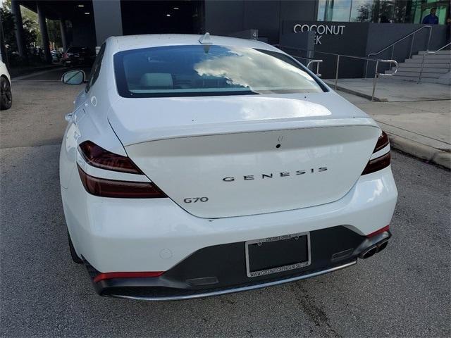 used 2022 Genesis G70 car, priced at $26,799