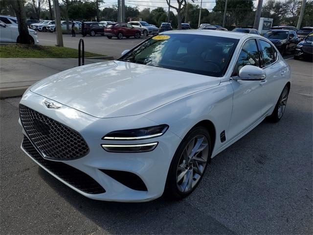 used 2022 Genesis G70 car, priced at $26,799