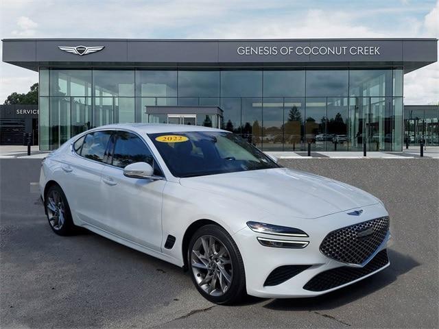 used 2022 Genesis G70 car, priced at $26,934