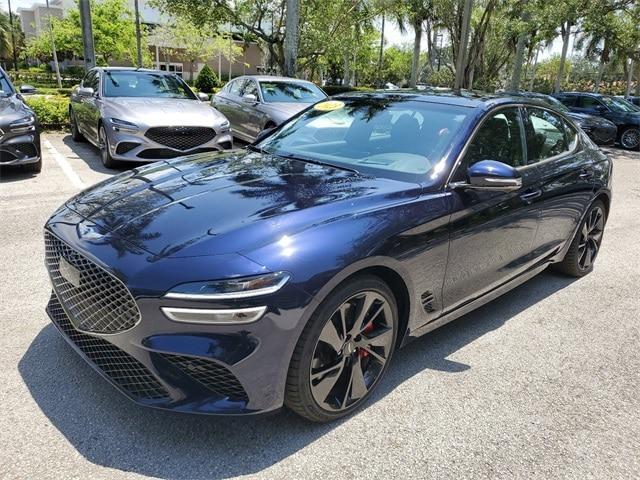 used 2023 Genesis G70 car, priced at $44,352