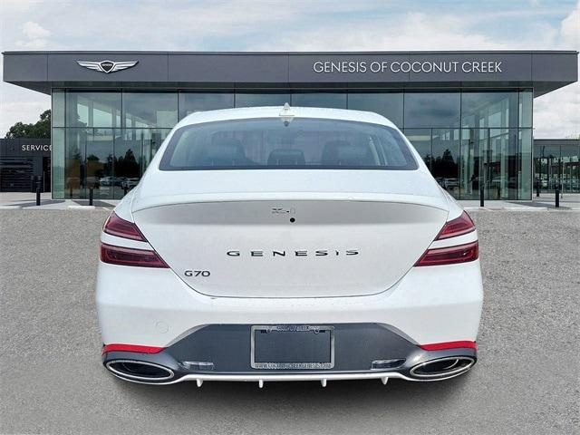 used 2025 Genesis G70 car, priced at $42,075