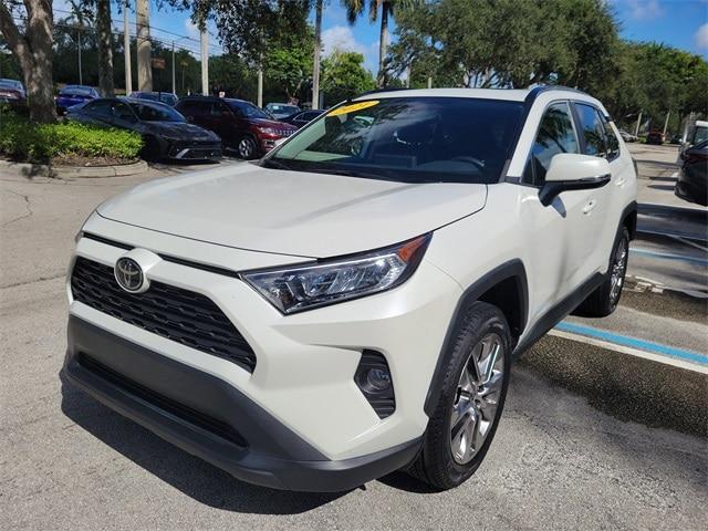 used 2021 Toyota RAV4 car, priced at $27,418